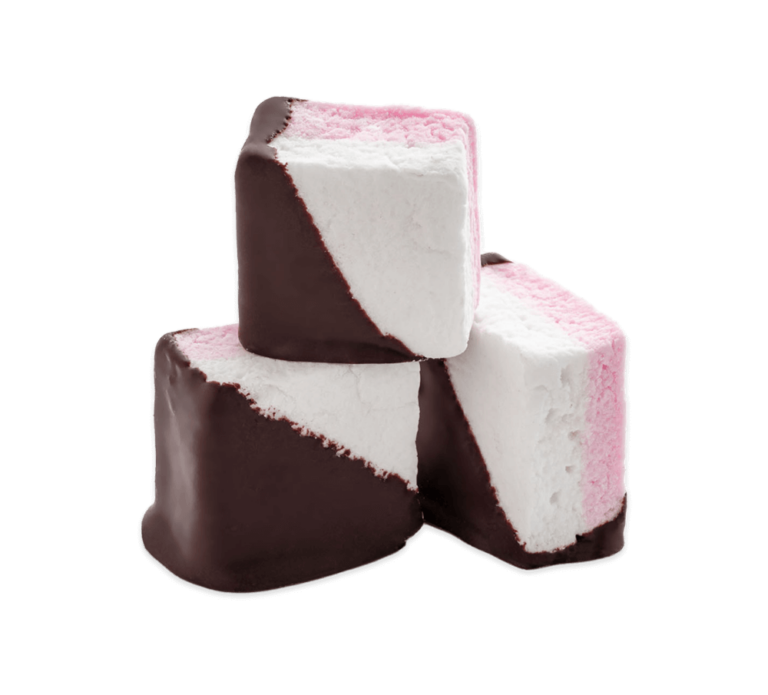 Marshmallows with chocolate