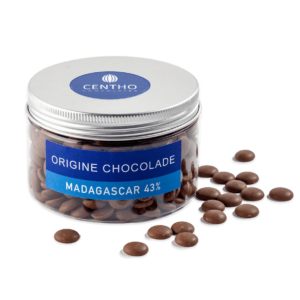 Chocoladedruppels – Madagascar (43%)