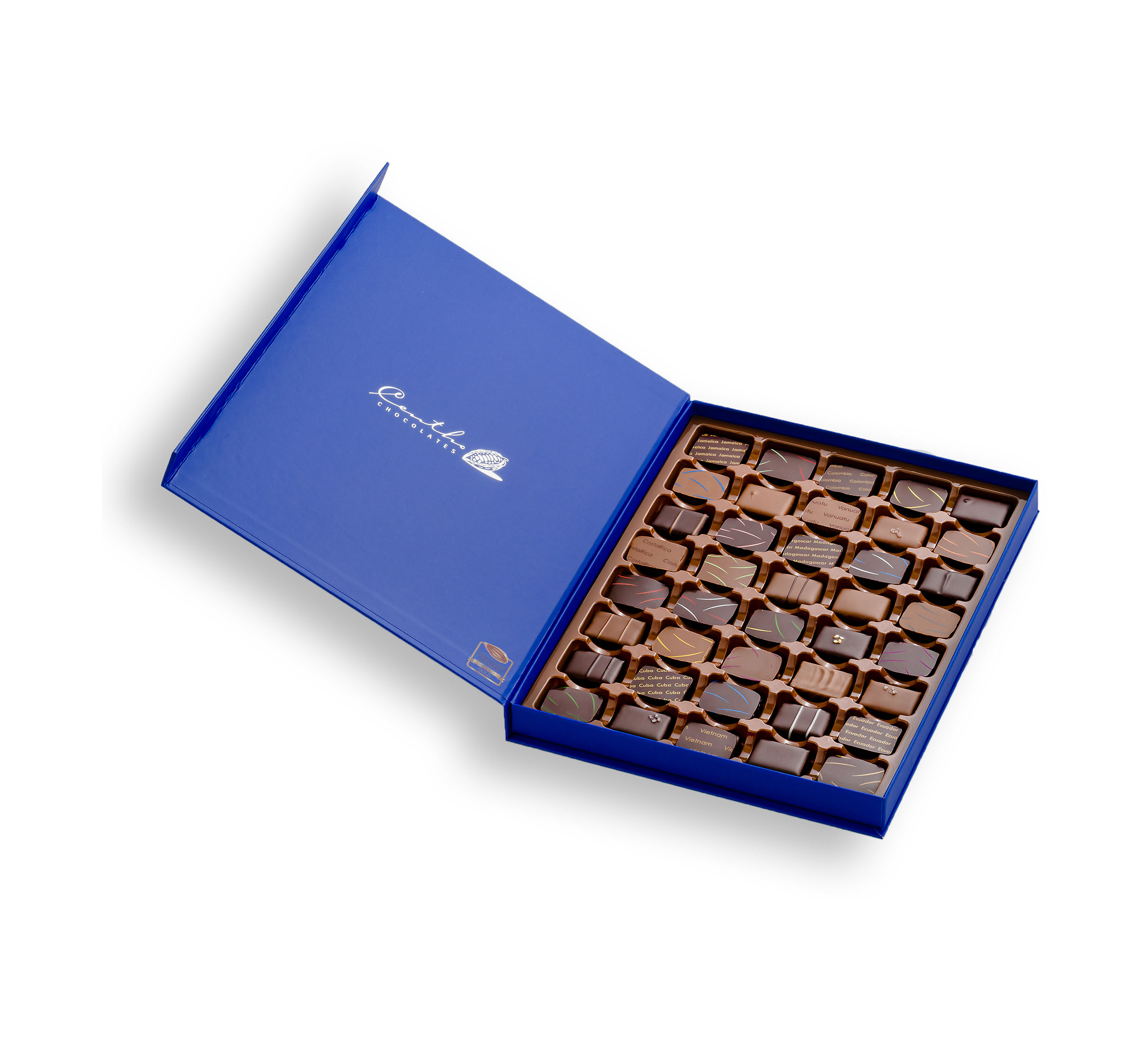 Origin box with 40 chocolates