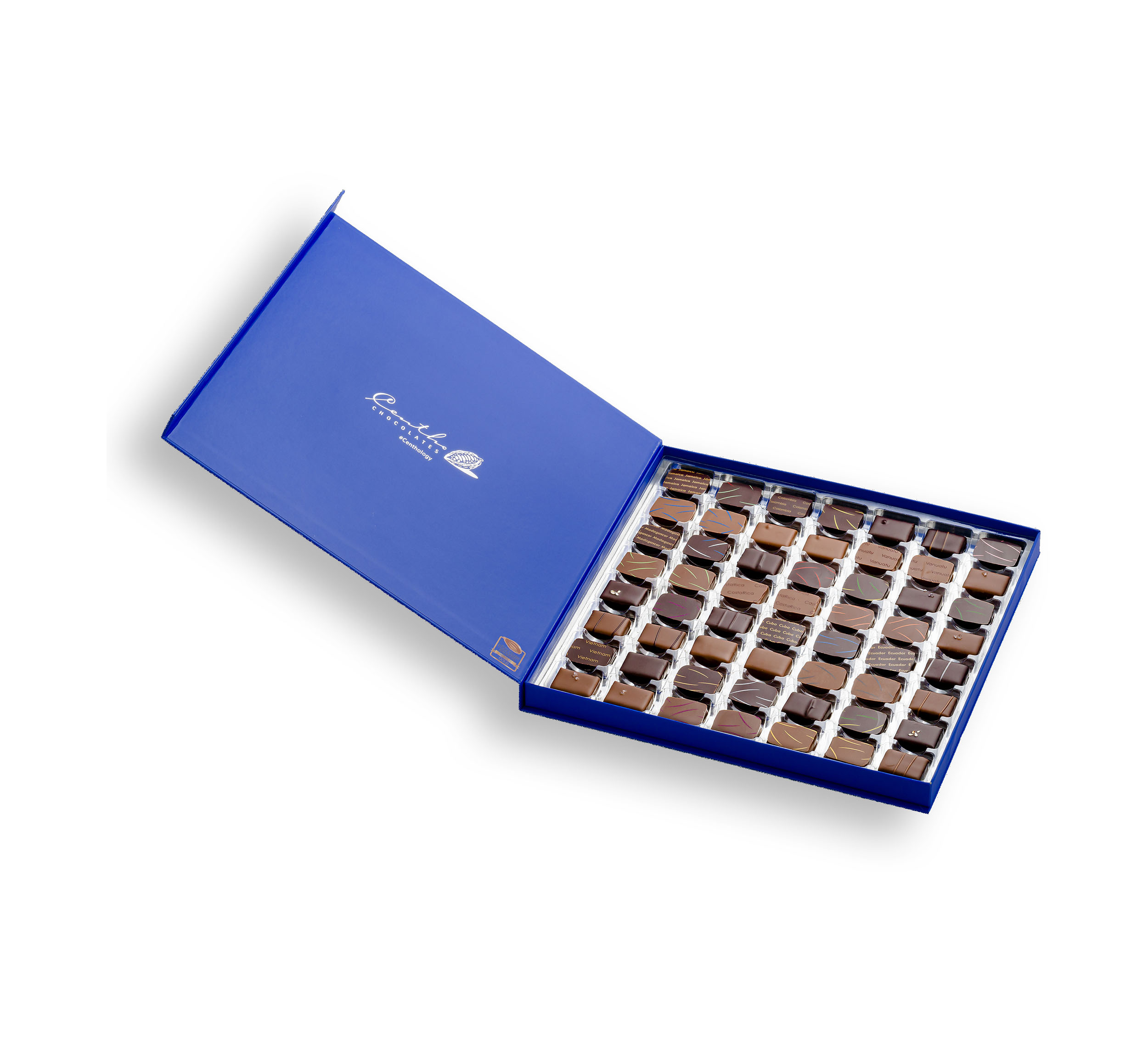 Origin box with 56 chocolates
